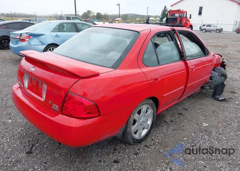 2006 Nissan Sentra 1.8S from USA, damaged, VIN 3N1CB51D96L602089